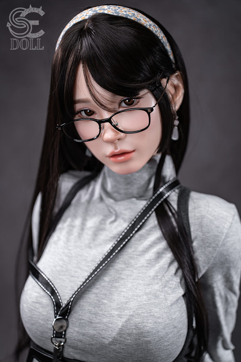 Realistic silicone sex doll 153cm small body companion doll