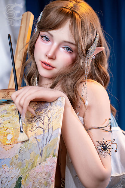 Authentic SEDOLL Annika.L Silicone Companion Doll with realistic craftsmanship and elegant design