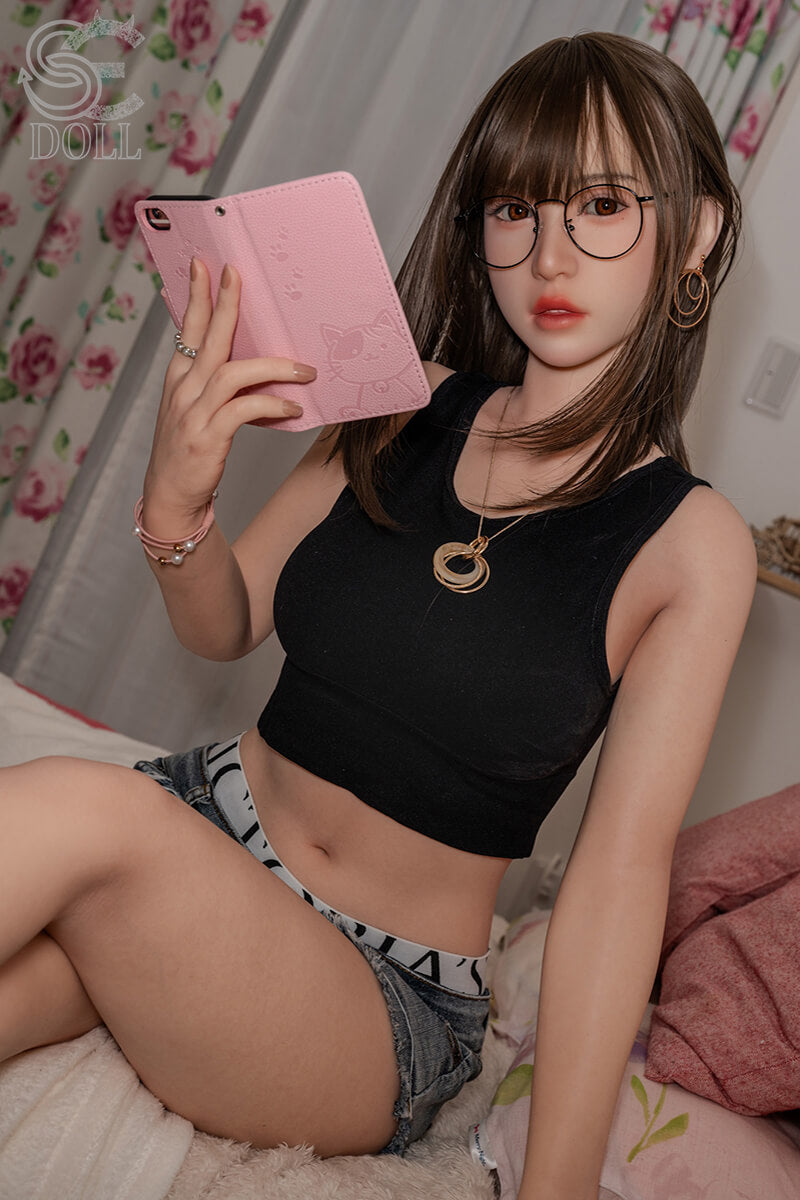 Sena.A T153cm A Cup Silicone Sex Doll Front View