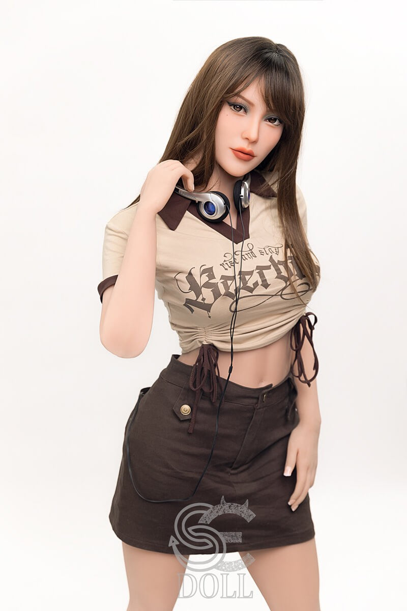 Regina.D 163cm E Cup Chestnut TPE Sex Doll by SEDOLL