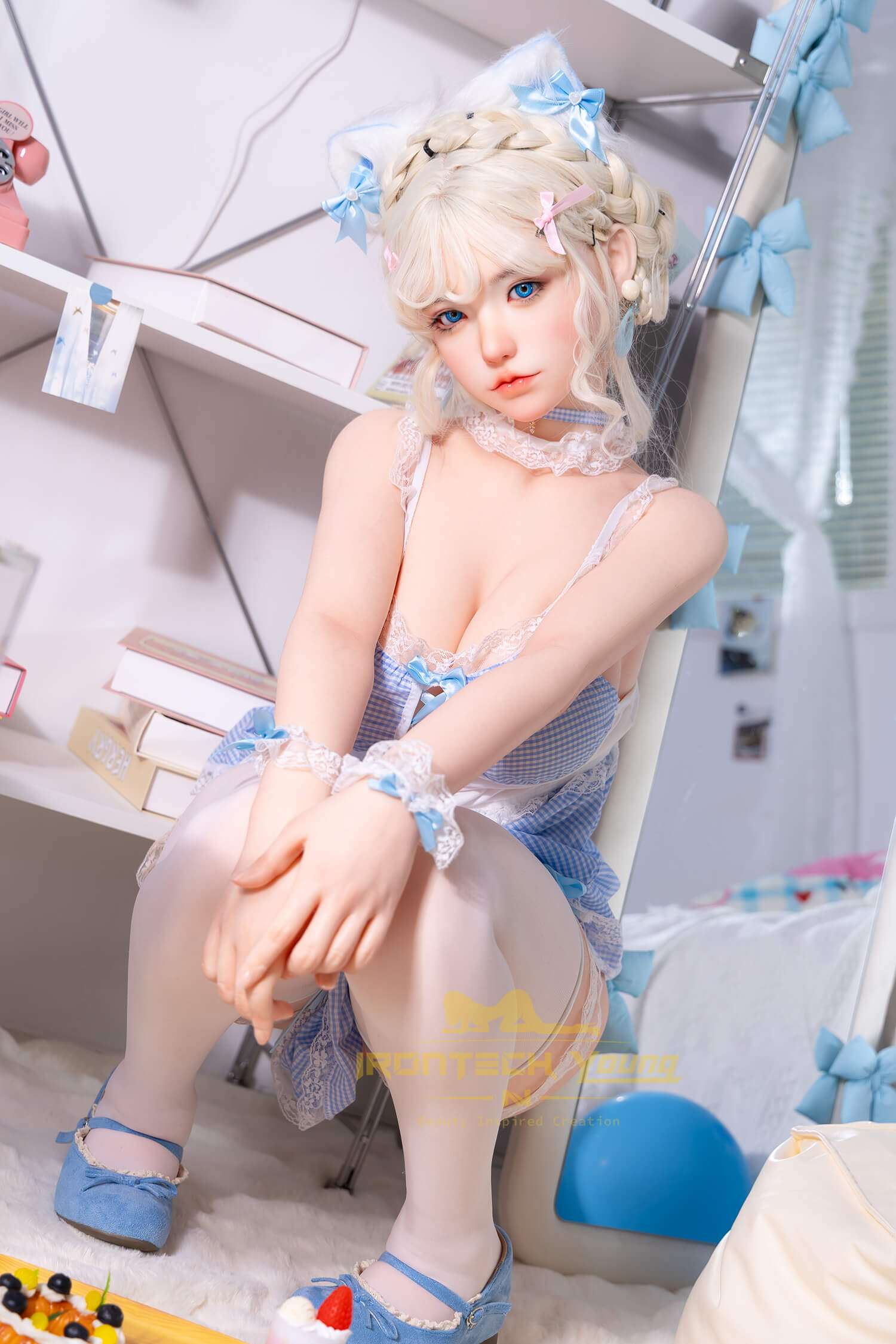 Zia 154cm E Cup Silicone Sex Doll by Irontech [Young Series] - Dolls Lovers
