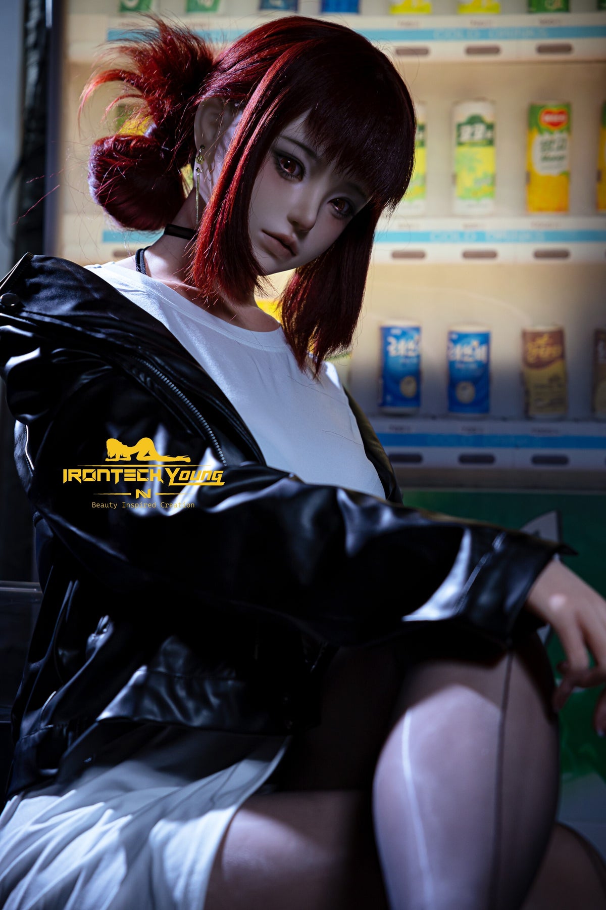 Irontech Ria 171cm D Cup red hair street 