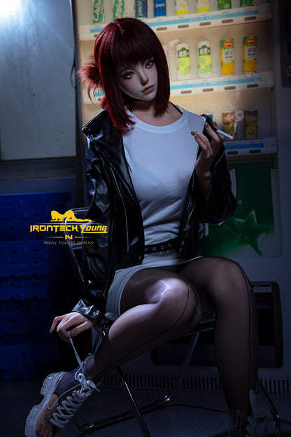 Realistic cool beauty Asian sex doll head N04 Irontech