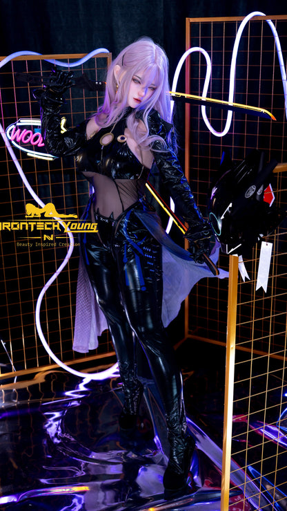 Head N02 Realistic cyberpunk anime sex doll