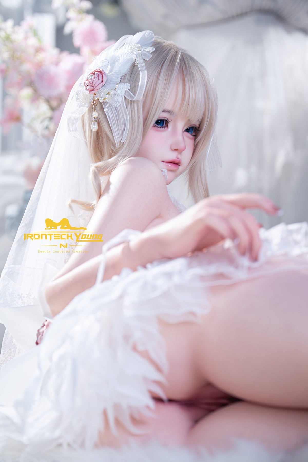 silicone sex doll in princess dress