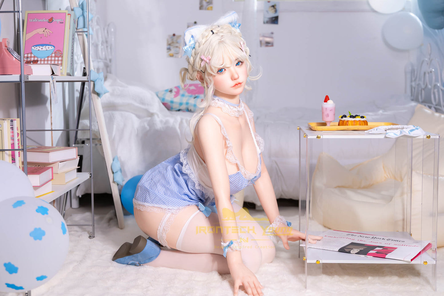 Zia 154cm E Cup Silicone Sex Doll by Irontech [Young Series]