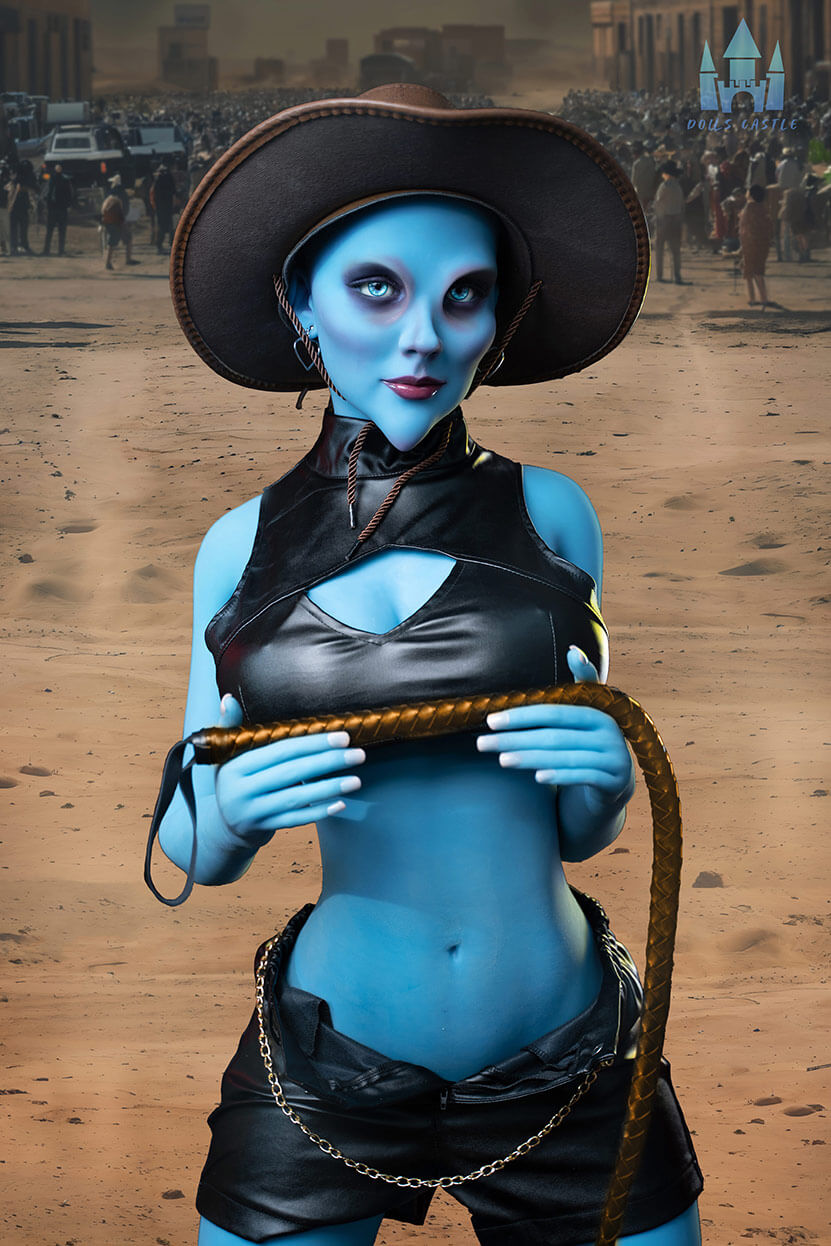 Zeldarina 170cm G Cup TPE Sex Doll by Dolls Castle alien cowgirl