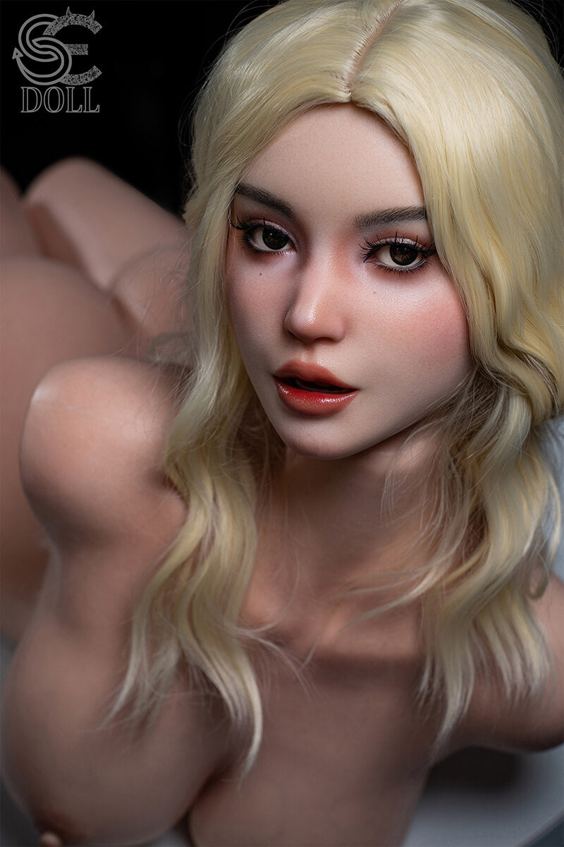 Playful and seductive silicone torso doll with voluptuous sculpted body