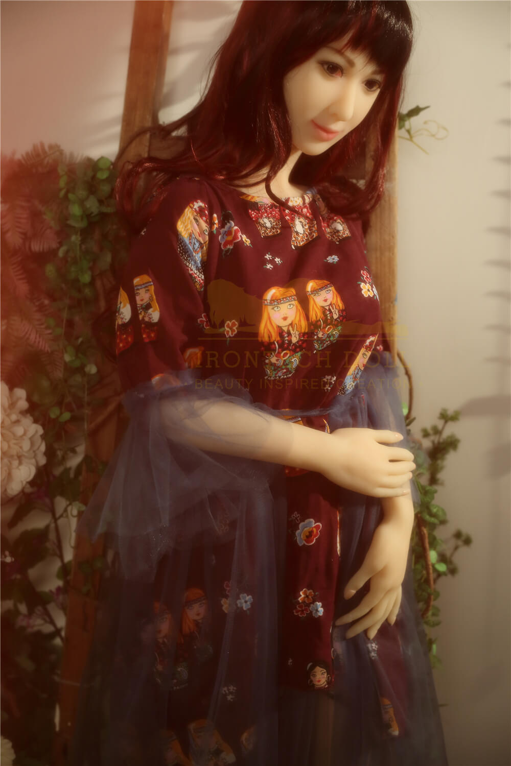 incrieble body and beautiful look of a sex doll 